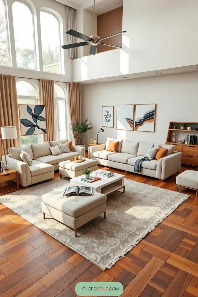 Modular Sofas Built for Flexible Family Living