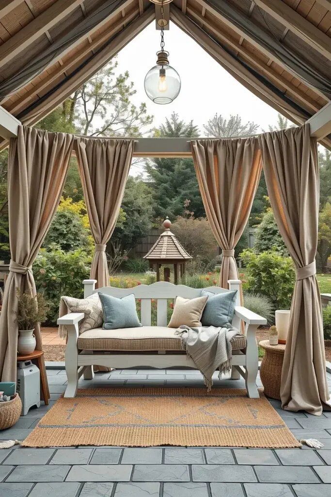 Neutral Colors for a Peaceful Gazebo Atmosphere - photo 2