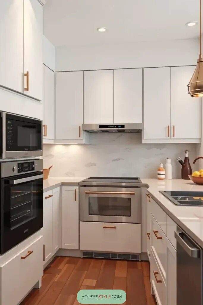 Built-In Appliances Hidden Within Cabinetry