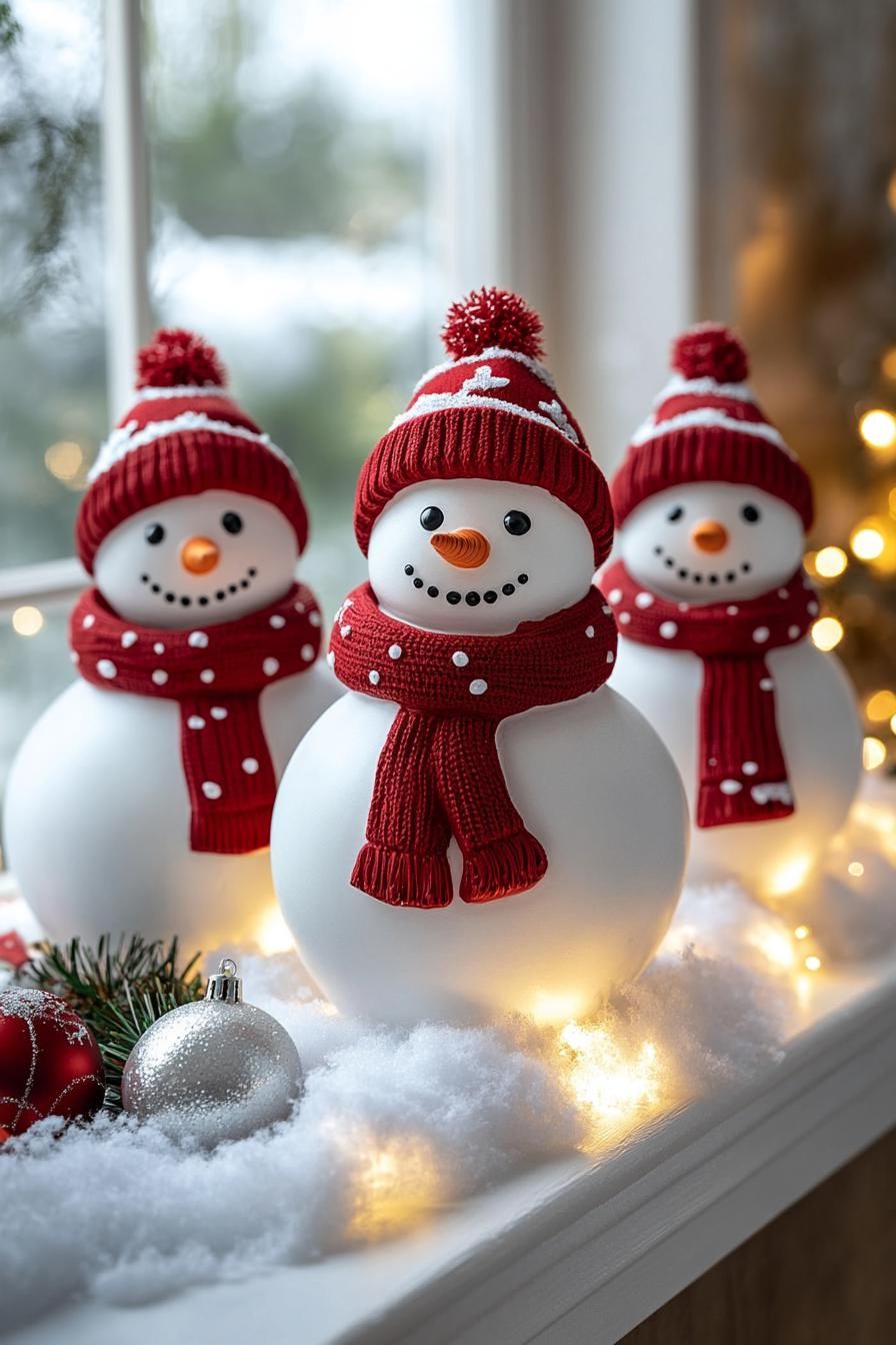 21. Snowman Decor Ideas for Christmas