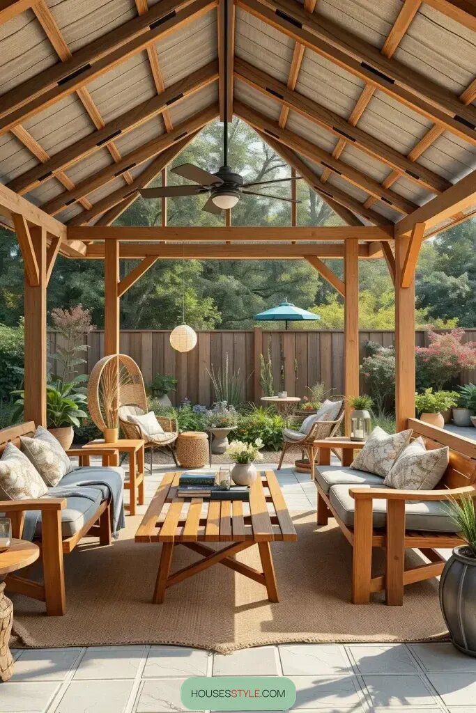 Natural Wood Furniture For Rustic Charm