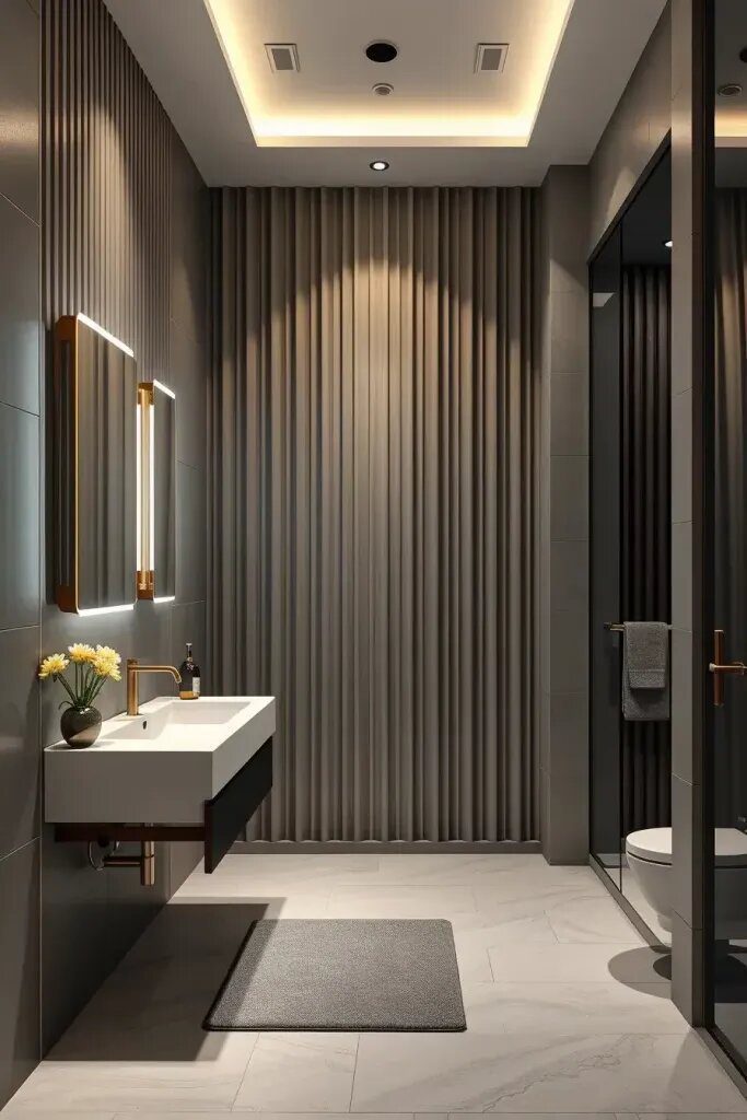 Hidden Storage Built Into Wall Panels - photo 2
