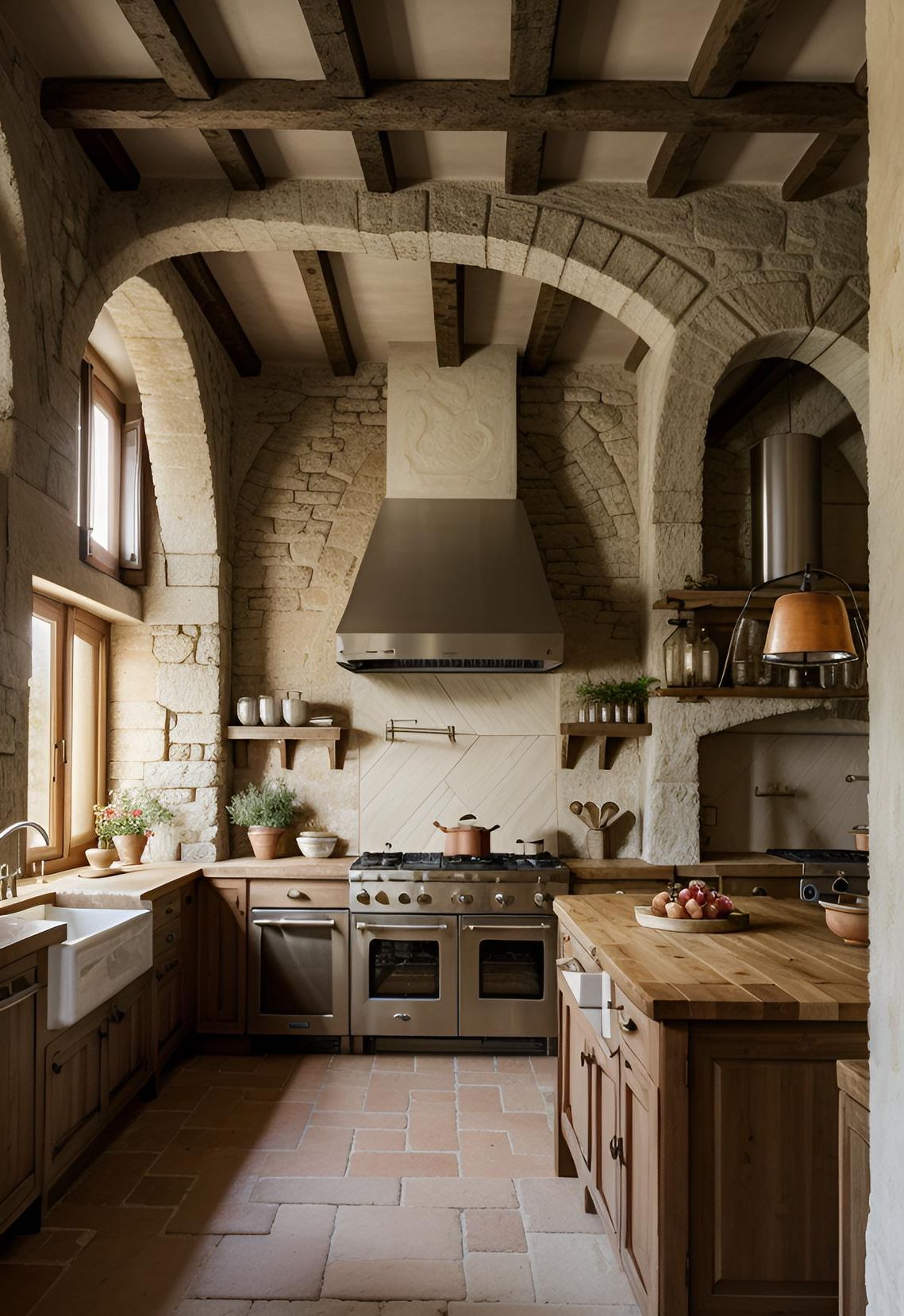 16. Tuscan Rustic Kitchen Inspiration