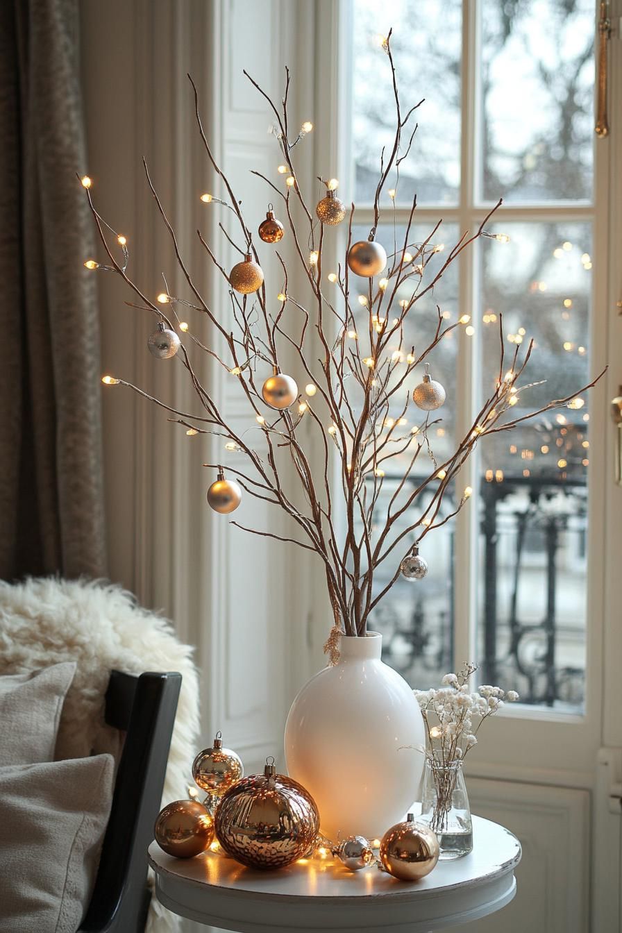 3. Whimsical Winter Branch Decor - photo 2