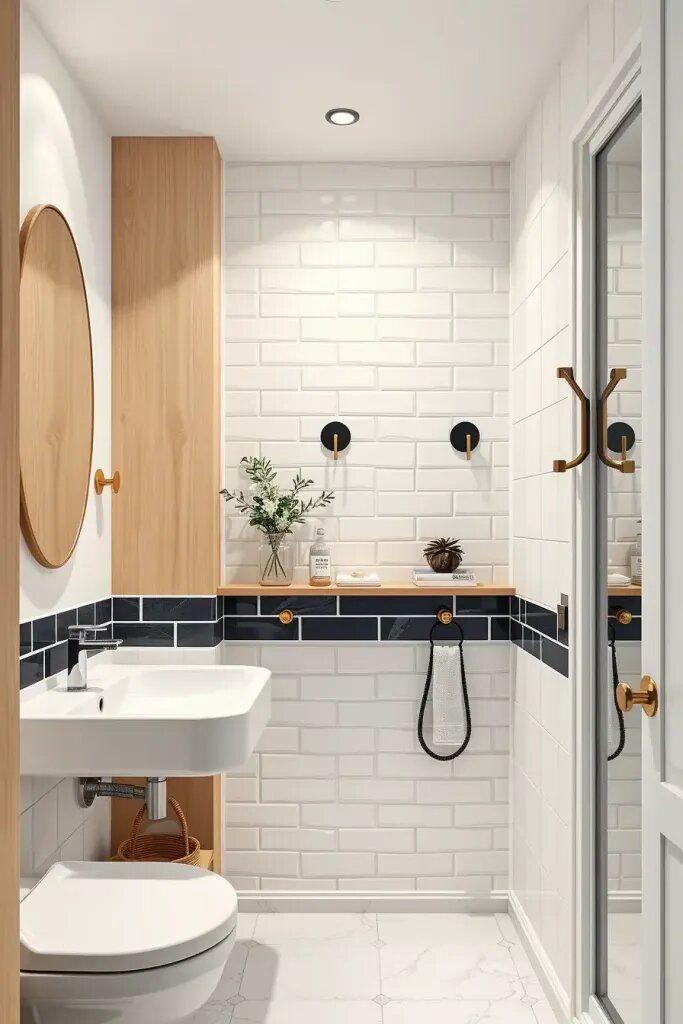 Minimal Wall Hooks For Towel Storage