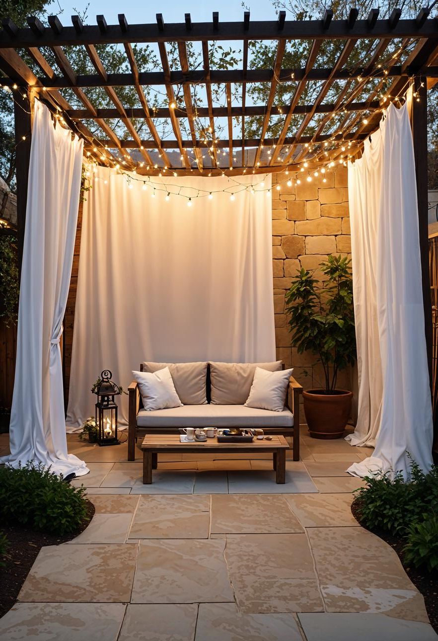 7. Shaded Pergola Patio Design - photo 2