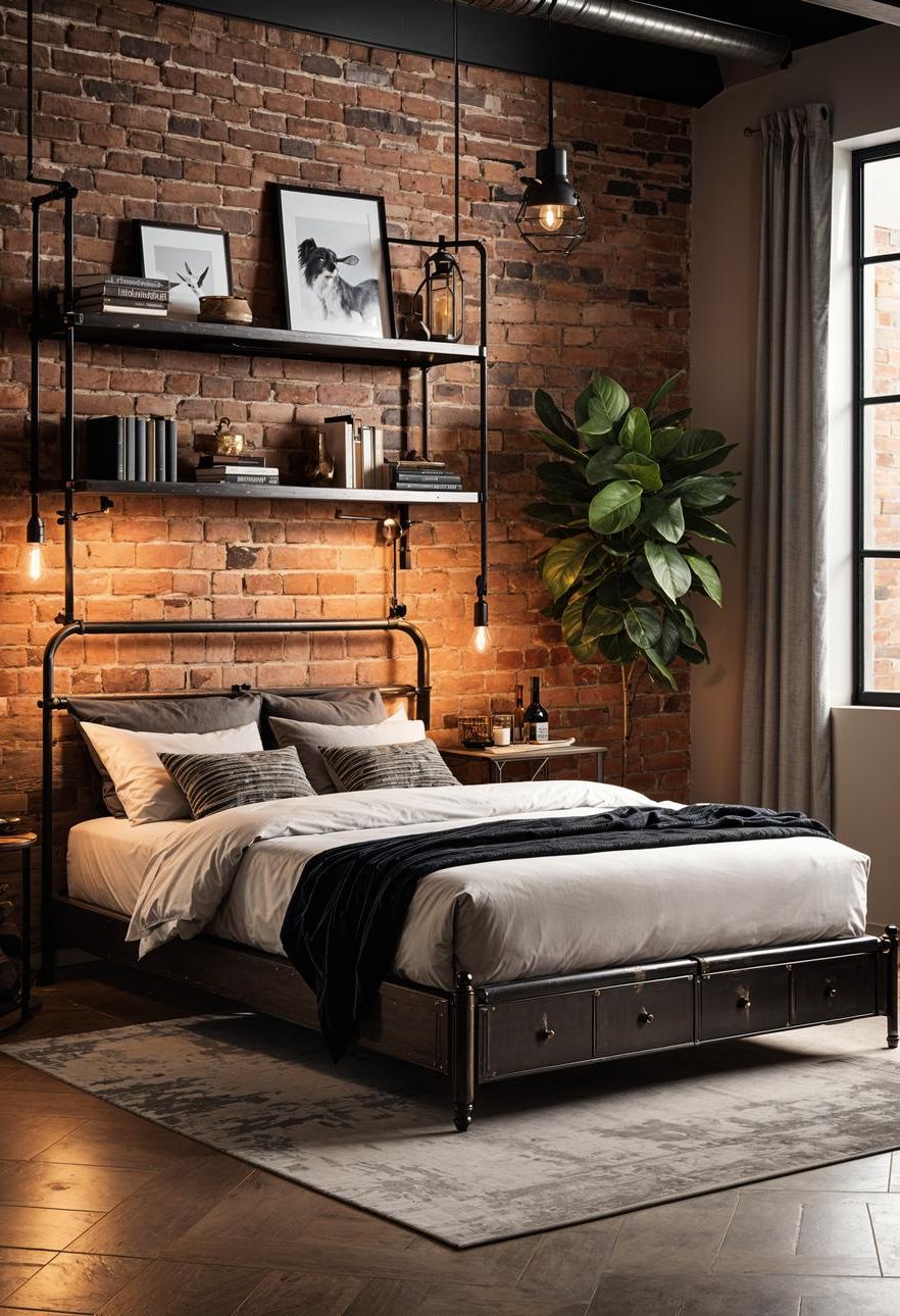 5. Urban-Style Teen Girl Room