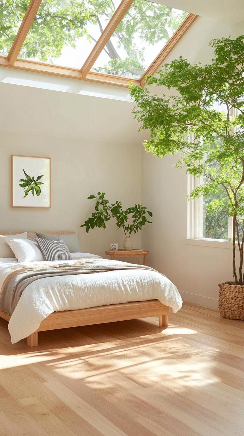 16. Serene Skylight Bedrooms
