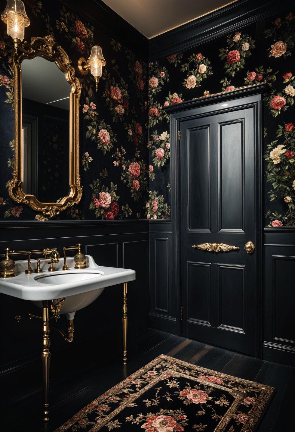 18. Victorian-Inspired Bathroom Elegance - photo 2