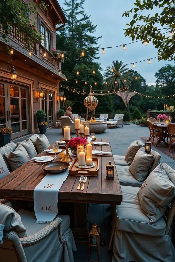 Ralph Lauren's Special Touches for Evening Entertaining