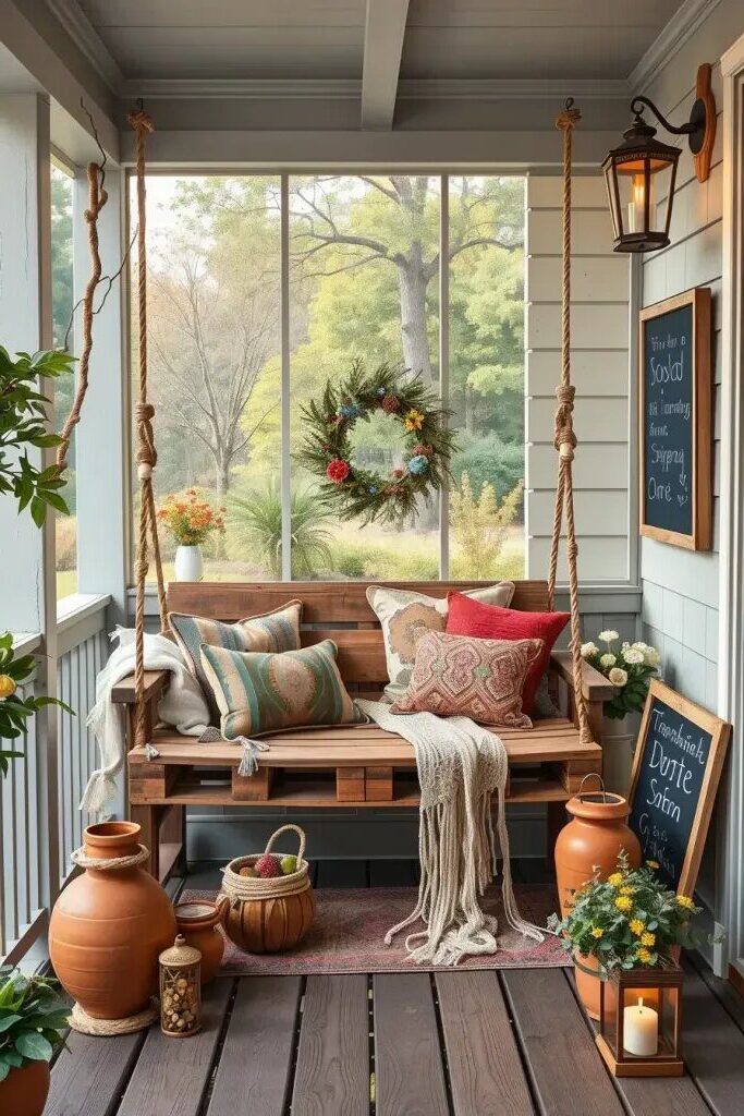 Eco-Friendly Hanging Swings That Reuse Natural Materials