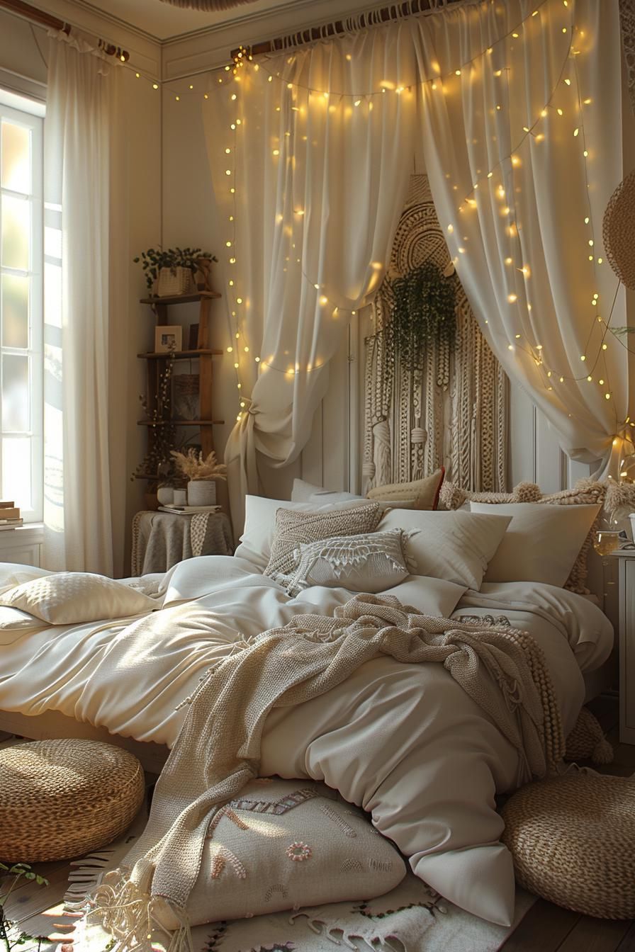 1. Boho Teen Girl Sanctuary