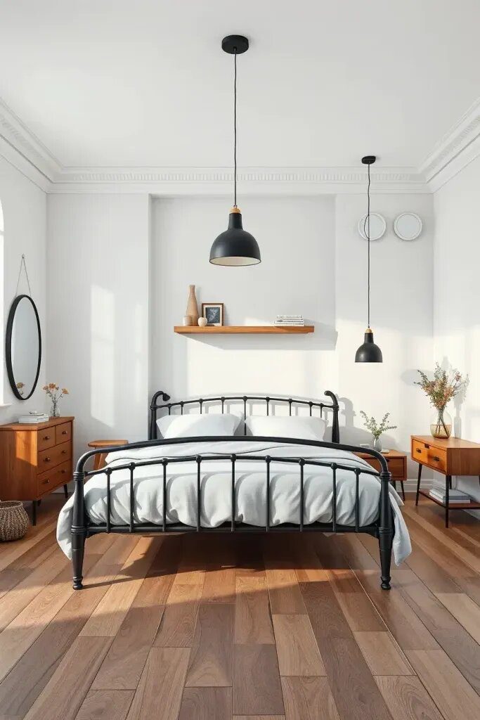 2 Ways to Style a Cozy Black and Wood Bedroom - photo 2