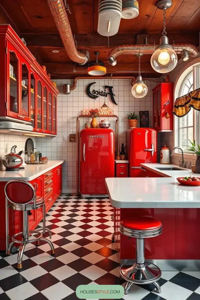 Upgrading Your Kitchen with Stylish Red Cabinets - photo 2