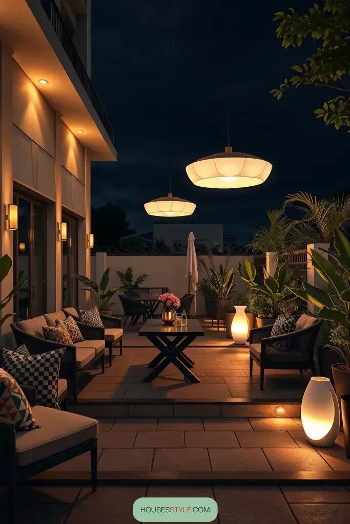 Elegant Lighting For Terrace Evenings - photo 2