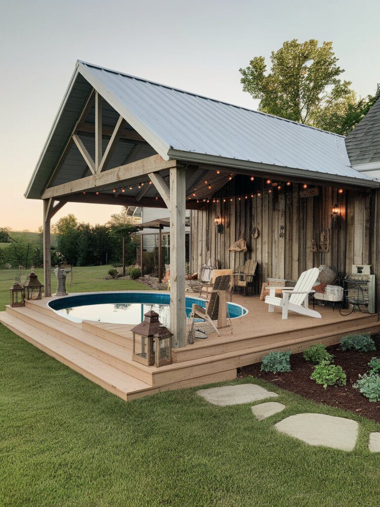 9. Use Floating Decor to Transform Your Pool