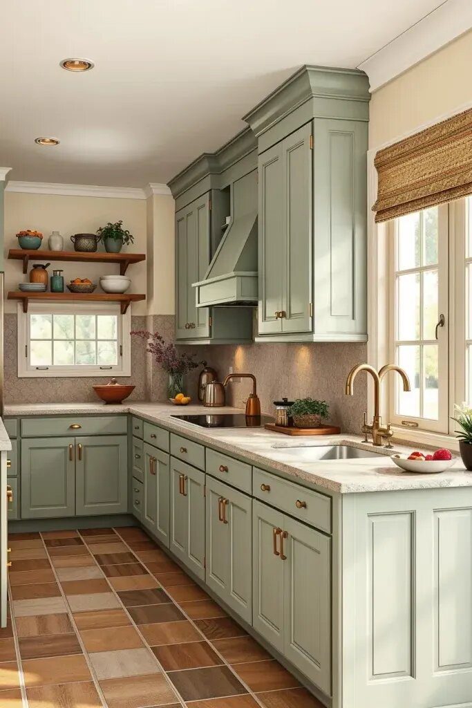 Painted Wood Cabinets That Show Off Grain - photo 2