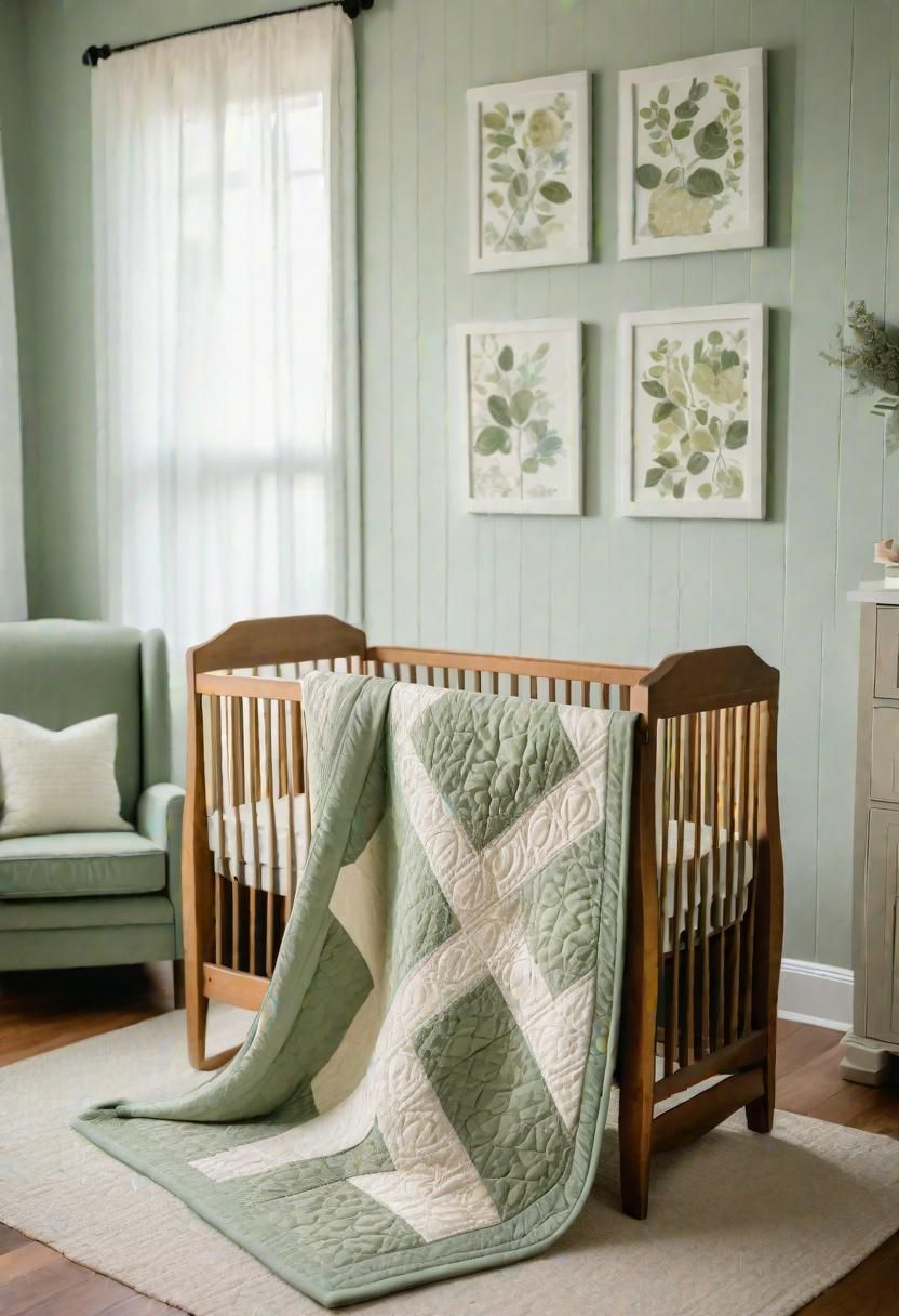 32. Patchwork Quilts for a Nursery