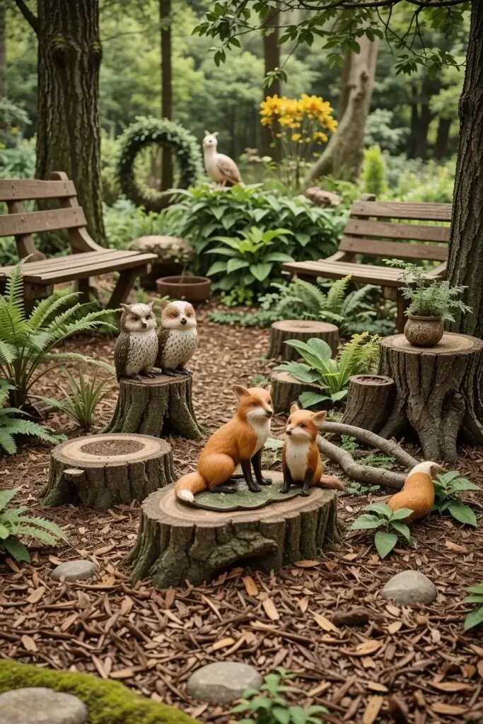 Adorable Woodland Creature Figurines for Your Garden - photo 2