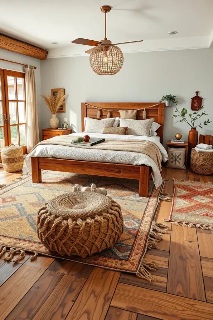 Layering Texture With Woven Rugs
