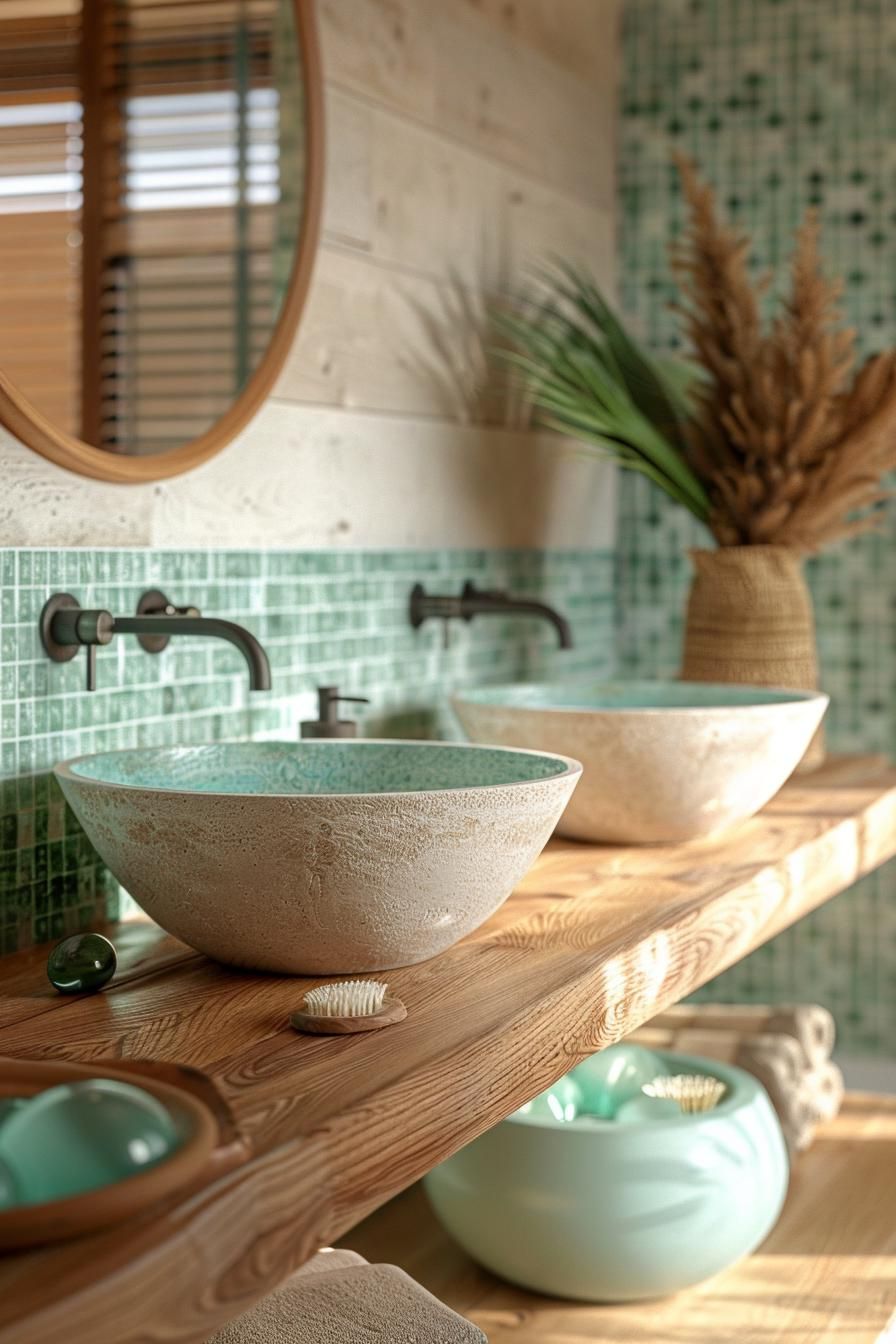 18. Coastal Bathroom Décor Inspiration