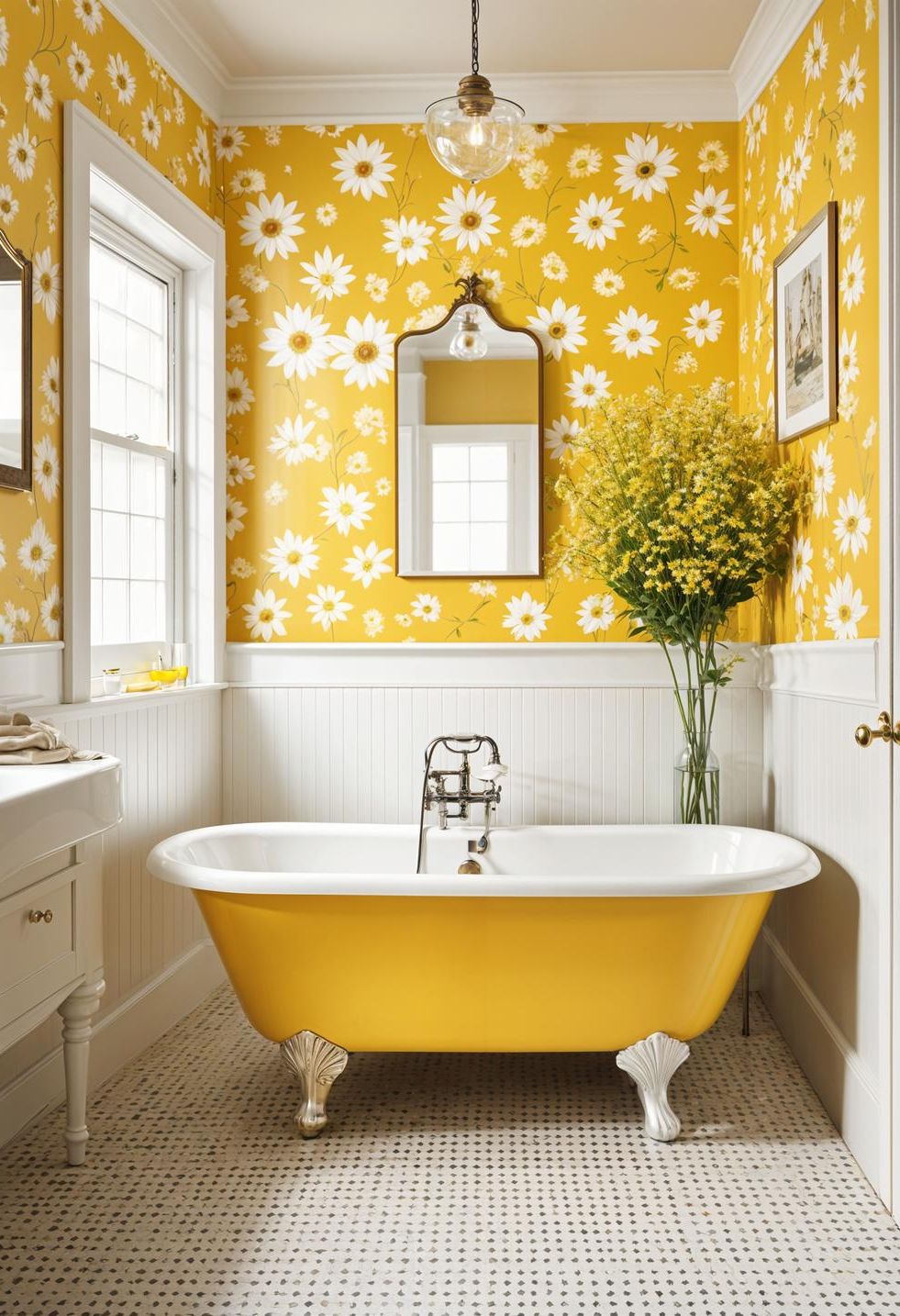 19. Bright Farmhouse Bathroom Style - photo 2