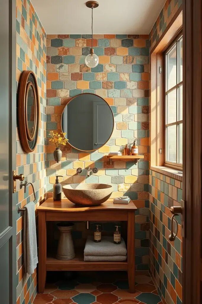 Handmade Tiles for an Earthy Feel