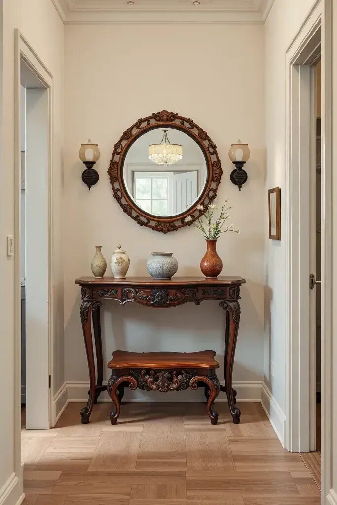 Carved Furniture Ideas for Entryways