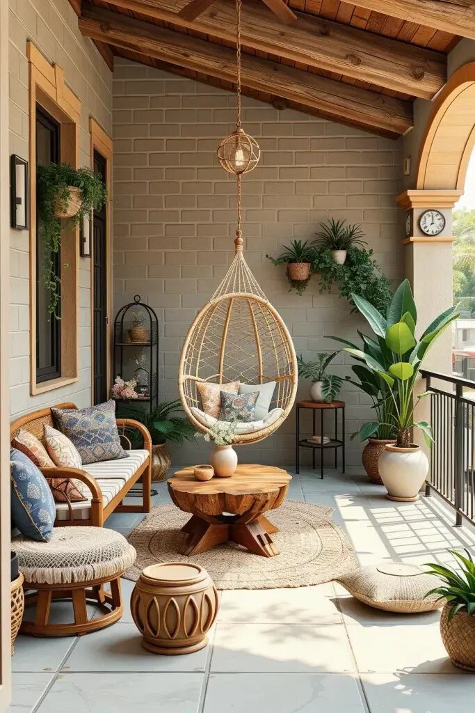 Mixing Wicker, Wood, and Metal Accents - photo 2