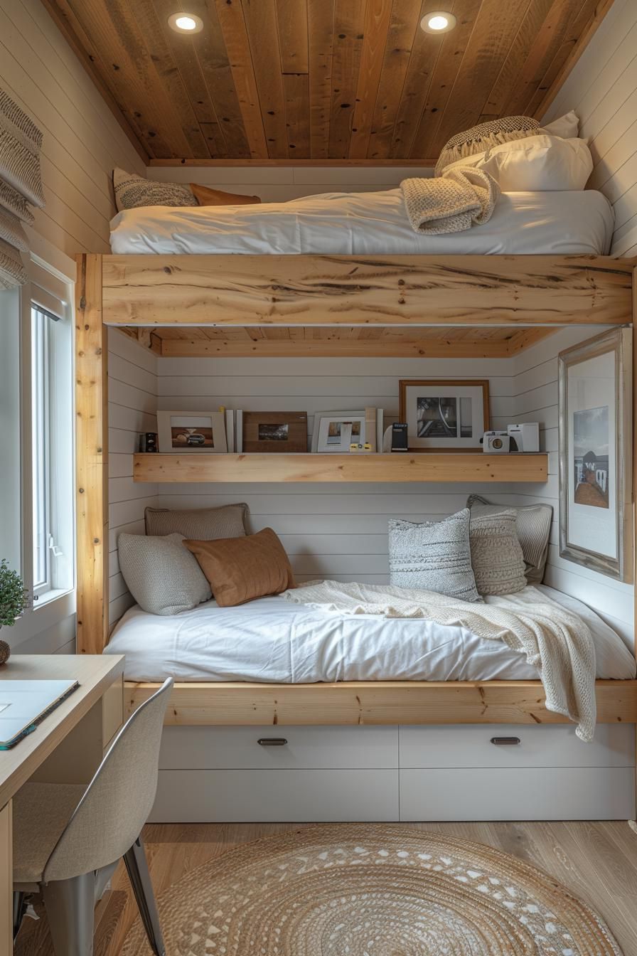 4. Stylish DIY Loft Bed Design - photo 2