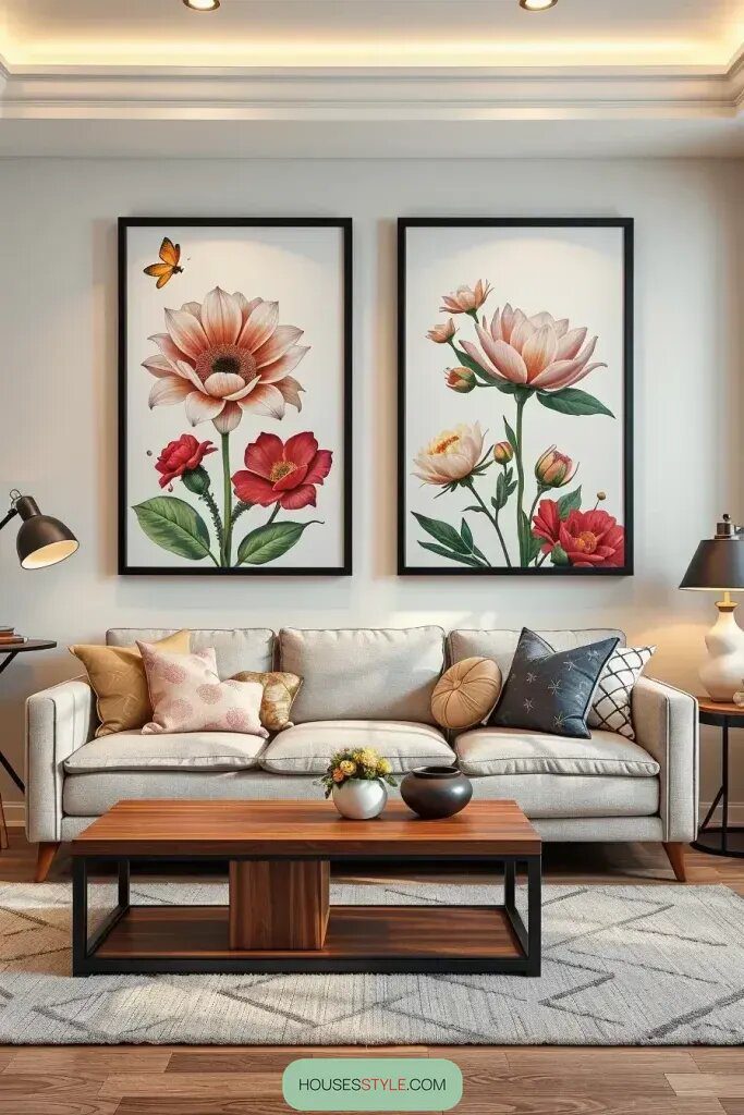 Frame a Wallpaper Mural for a Bold Wall - photo 2