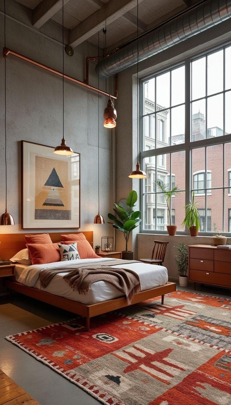 12. Eclectic Vintage Loft Design - photo 3