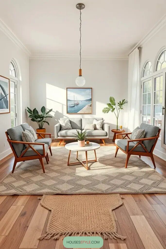 How Rugs Create Cozy Zones In A Small Living Room - photo 2