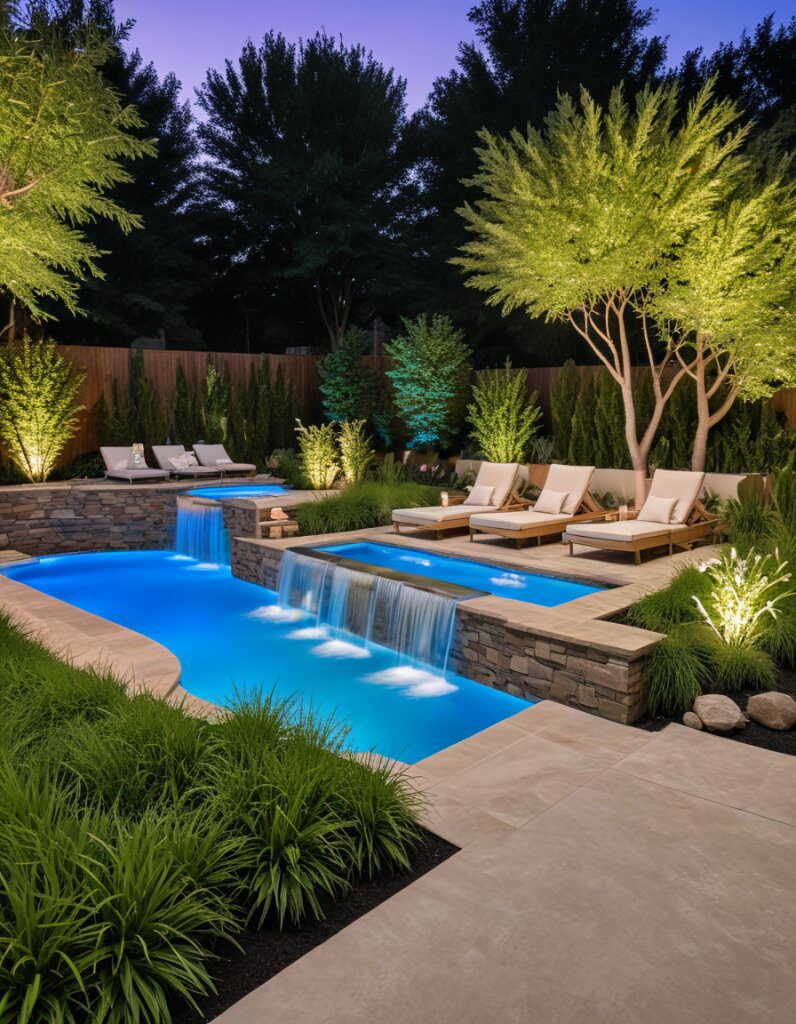 Water Features That Enhance Pool Design - photo 2