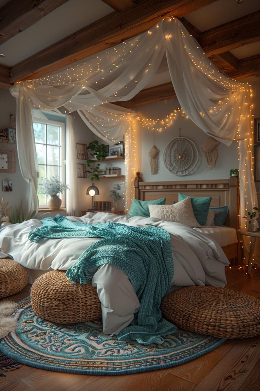 6. Coastal Canopy Bed DIY - photo 2