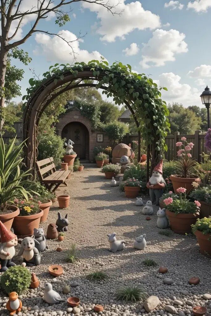 Winding Figurine Trails for Garden Exploration - photo 2