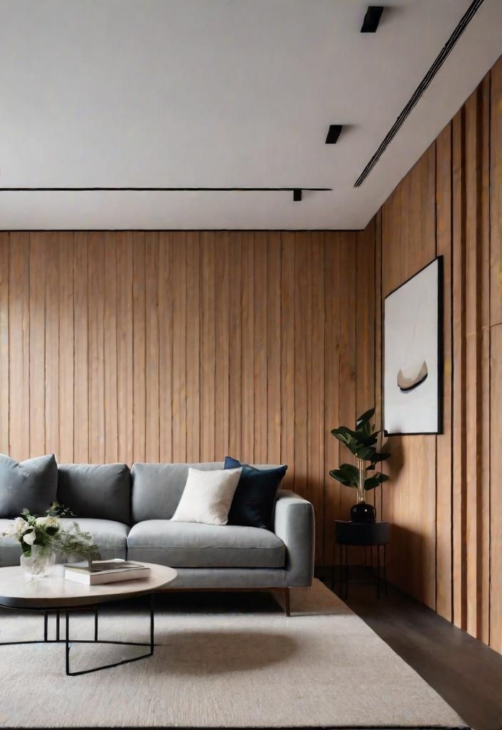 35. Plywood Wall Accent Ideas