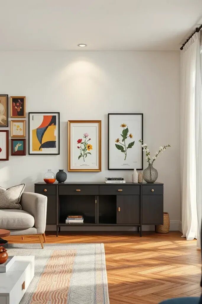 Using Retro Art to Balance a Room - photo 2
