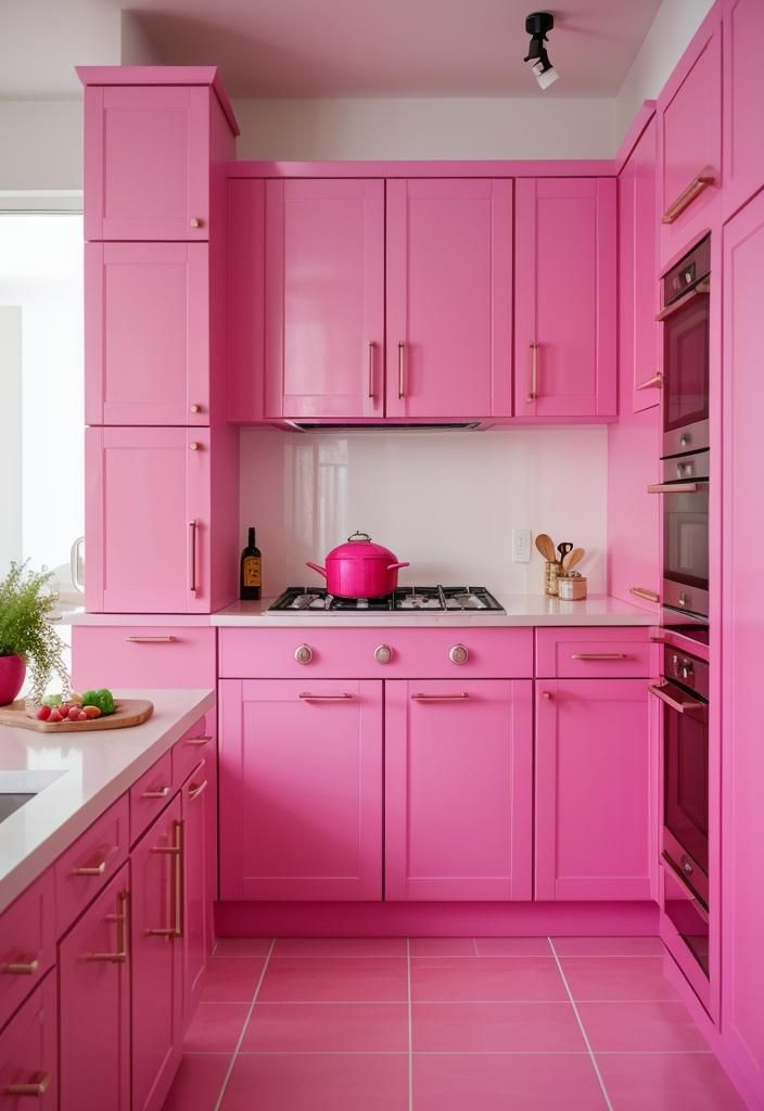 13. Decorating with a Pink Dutch Oven