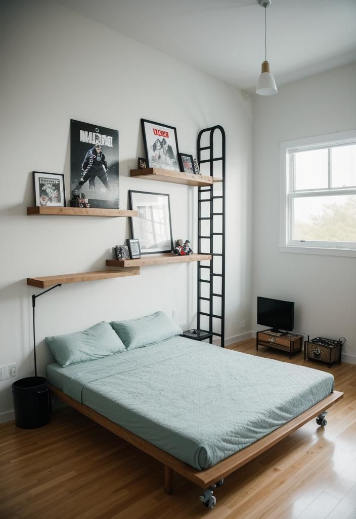 12. Skate Park Inspired Bedroom Design