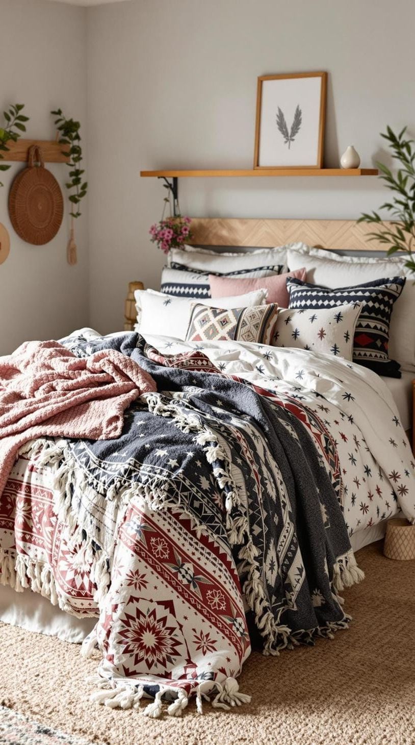 10. Mix-and-Match Bedding Ideas - photo 3