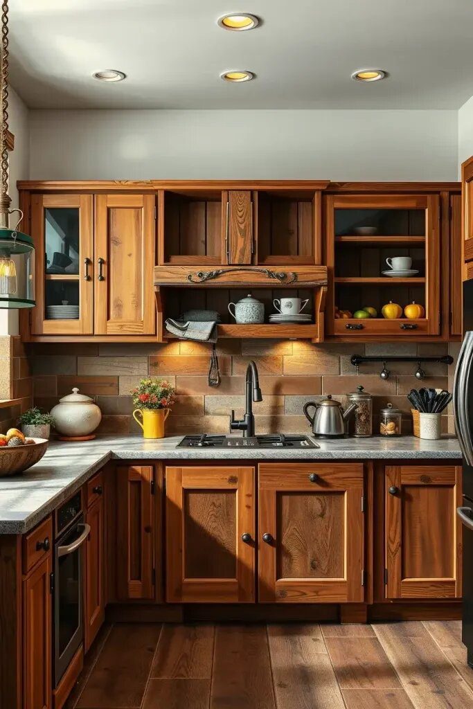 Reclaimed Wood Cupboards Full of History - photo 2