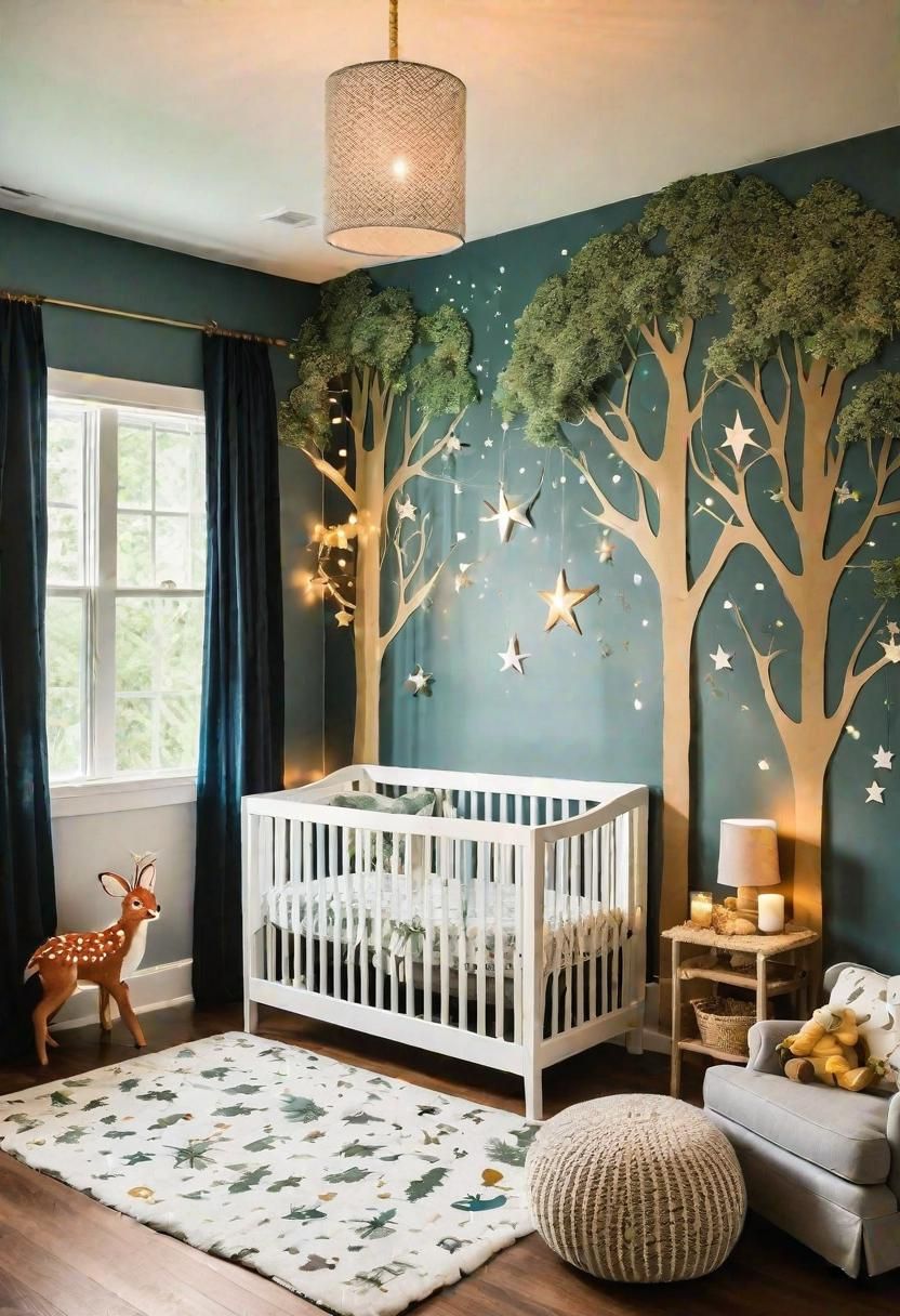 10. Enchanted Forest Nursery Decor