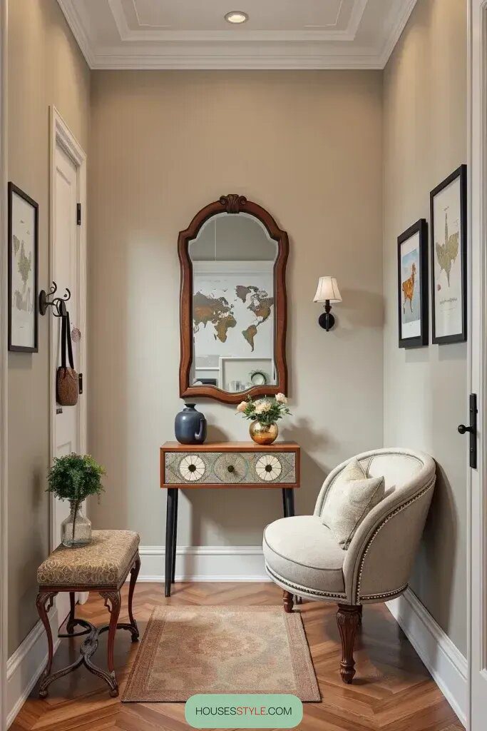 Handpicked Furniture That Transforms a Hallway - photo 2