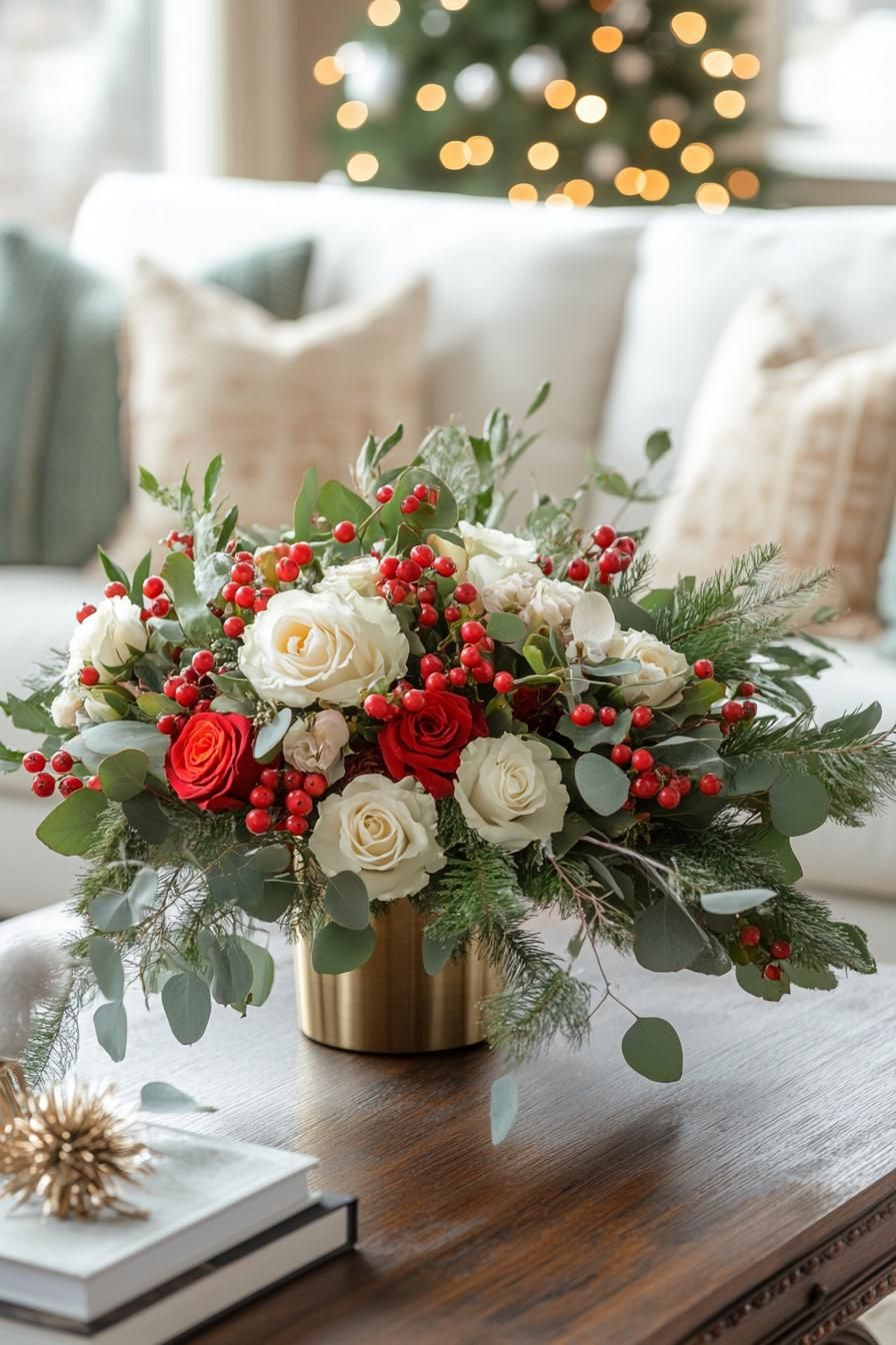 16. Festive Floral Table Arrangements - photo 2