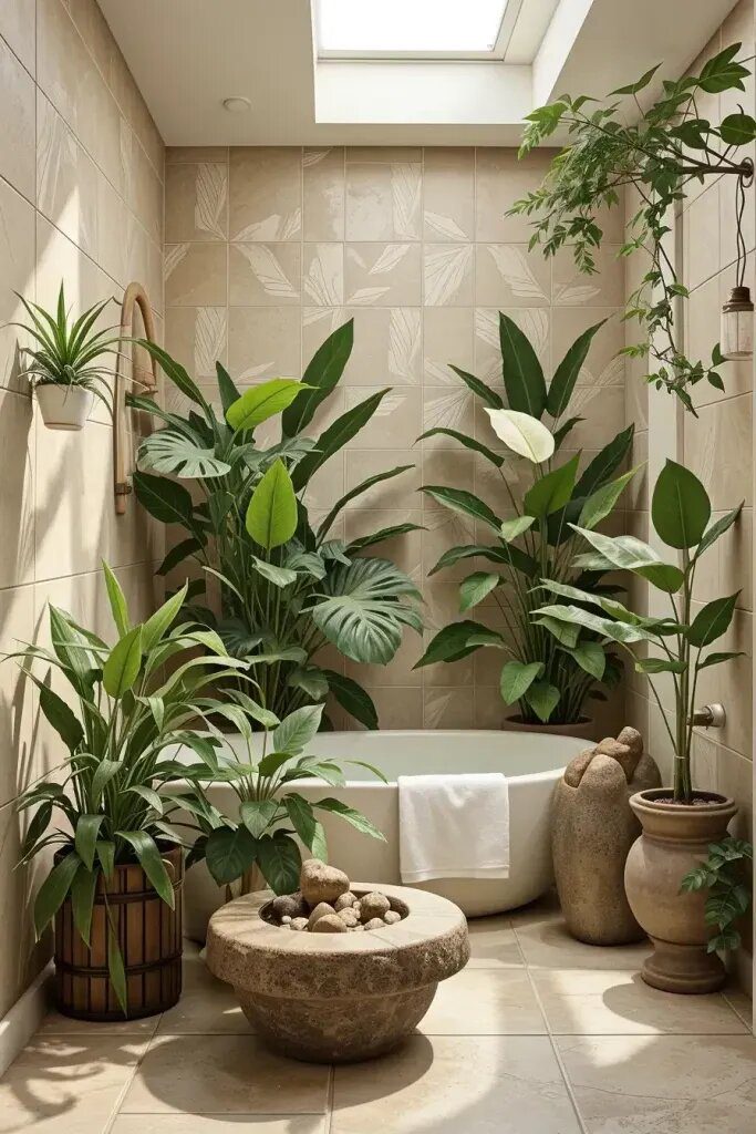 1. Best Plants for a Damp Bathroom - photo 2
