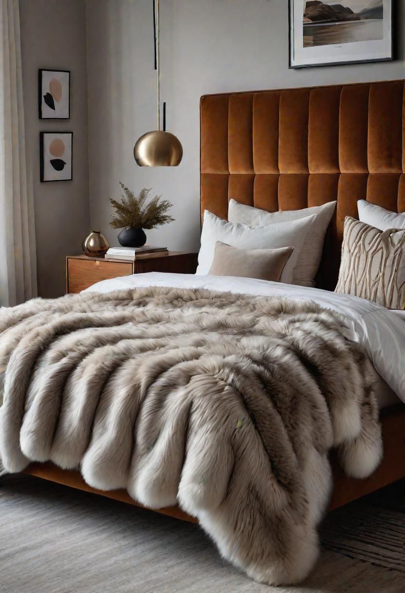 30. Cozy Textures for a Modern Bedroom