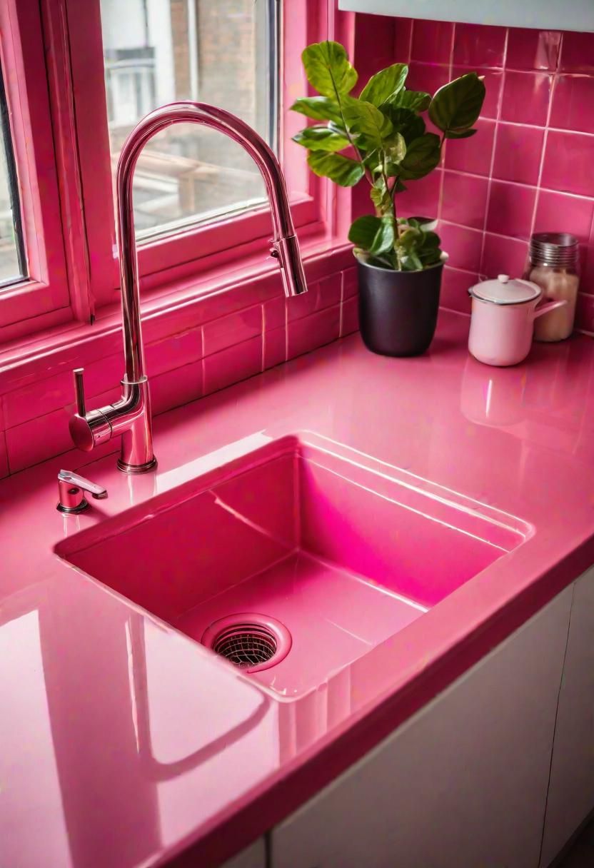 25. Making a Pink Sink the Focal Point - photo 2