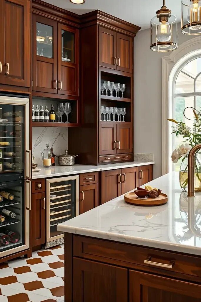 Butler's Pantry Styled with Ralph Lauren Details