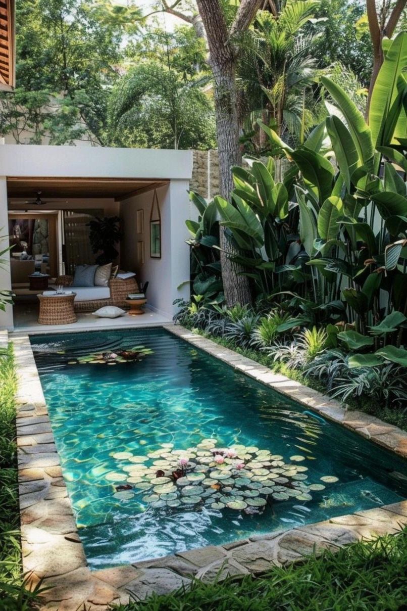 4. Natural Bio-Filtered Plunge Pool Ideas